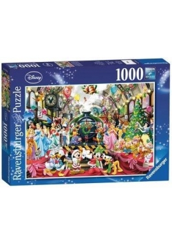 Puzzle 1000 Święta z rodziną Disney