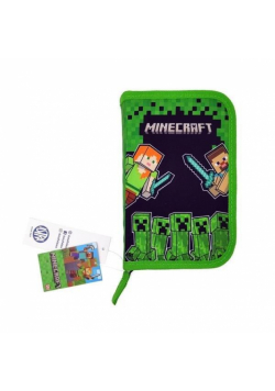 Piórnik poj 1 klapka bez wyp. Minecraft mix ASTRA