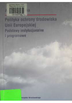 Polityka ochrony środowiska Unii Europejskiej