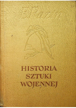 Historia sztuki wojennej I