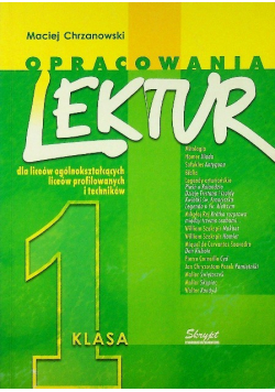 Opracowania lektur dla liceów ogólnokształcących Klasa 1