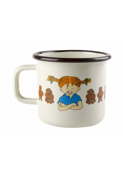 Kubek emaliowany 370ml Pippi Pierniczki