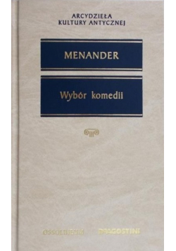 Menander Wybór komedii