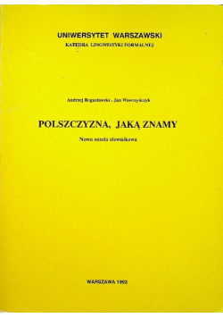 Polszczyzna jaką znamy