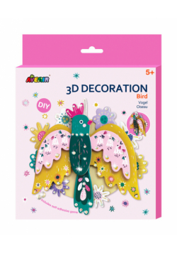 Dekoracja 3D - Ptak