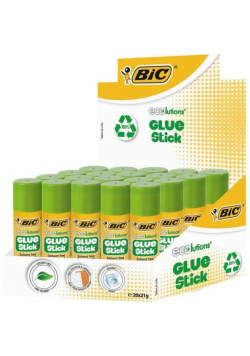 Klej ECOlutions Glue Stic 21g display 20 sztuk