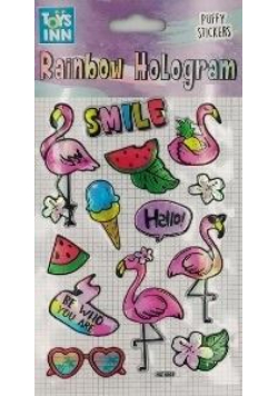 Naklejki rainbow hologram - Smile STnux