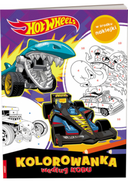 Hot Wheels Kolorowanka według kodu KKO-1601