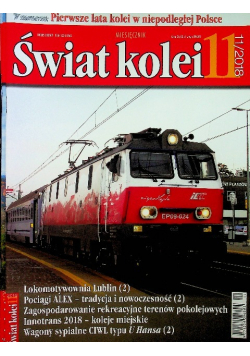 Świat kolei Nr 11 / 2018