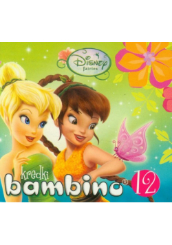 Kredki Bambino 12 kolorów Disney Wróżki