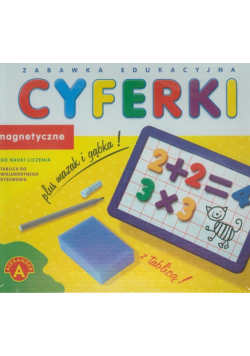 Cyferki magnetyczne z tablicą