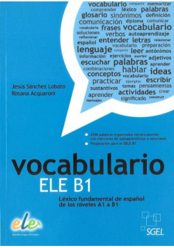 Vocabulario ELE B1 Książka