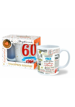 Kubek Premium Q Urodziny 60 (roczniki)