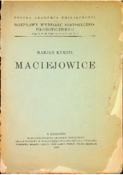 Maciejowice 1929 r.