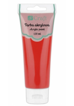 Farba akrylowa czerwona 120ml