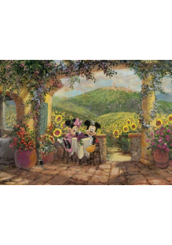 Puzzle 1000 Disney Minnie i Mickey