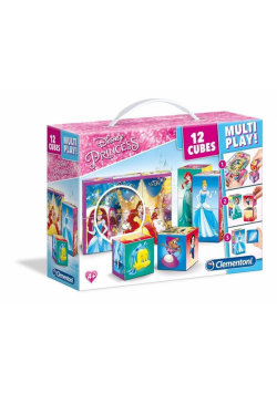 Klocki Cubes Multiplay Księżniczki