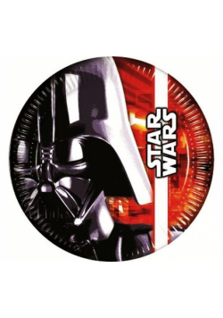 Talerzyki papierowe Star Wars 23 cm