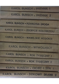 Powieści piastowskie. Zestaw 10 książek