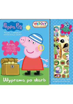 Peppa Pig Wesoły świat naklejek Wyprawa po skarb