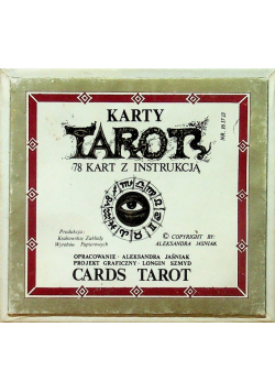 Karty tarot 78 kart z instrukcją
