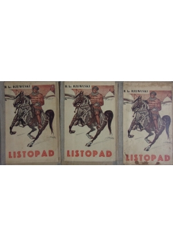 Listopad. Tom I-III. 1938 r.