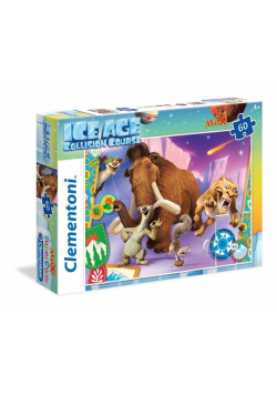Puzzle SuperColor Maxi Epoka Lodowcowa 60