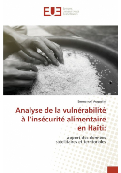 Analyse de la vulnérabilité à l'insécurité alimentaire en Haïti