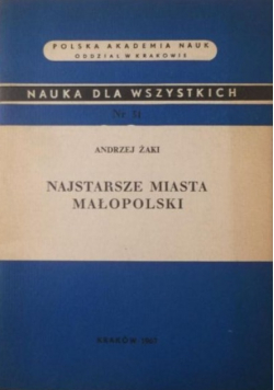 Najstarsze miasta Małopolski