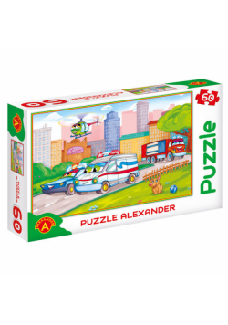 Puzzle 60 Samochody specjalne