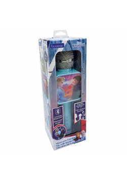 Bezprzewodowy mikrofon do karaoke Frozen z wbudowanym głośnikiem Bluetooth MIC240FZ