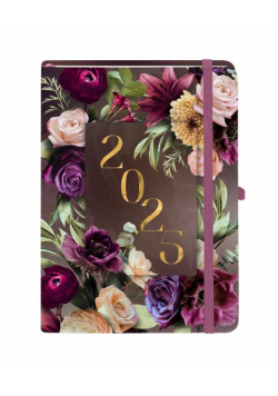 Kalendarz 2025 Botanical Kwiaty B6 TDW