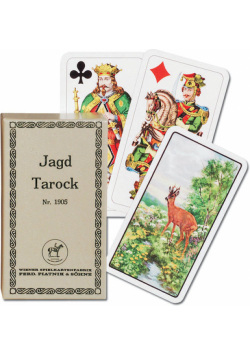 Karty do gry Piatnik 1 talia Jagd Tarock