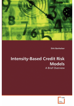 Intensity-Based Credit Risk Models
