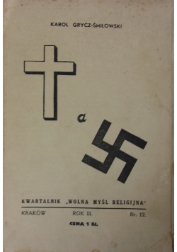 Kwartalnik Wolna myśl religijna, nr. 12, 1938 r.