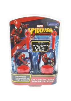 Krótkofalowki Walkie-talkie Spider-Man z funkcją alfabetu Morse'a TW25SP
