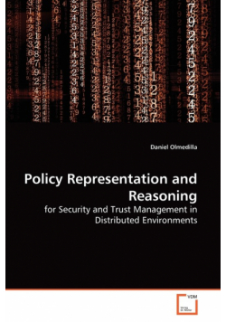Policy Representation and Reasoning