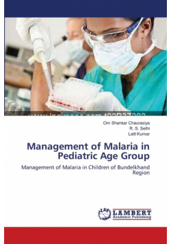 Management of Malaria in Pediatric Age Group