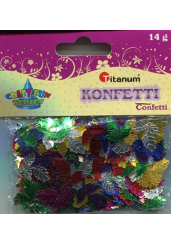 Konfetti Liść 14g