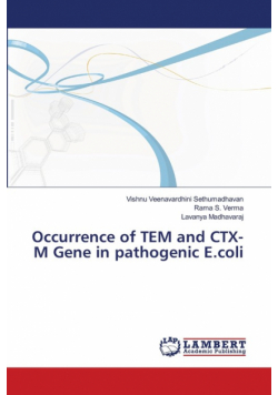 Occurrence of TEM and CTX-M Gene in pathogenic E.coli