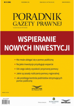Wspieranie nowych inwestycji