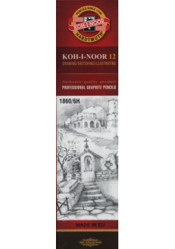 Ołówek grafitowy 1860/6H 12 sztuk