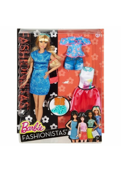 Barbie Fashionistas lalka z ubrankami 43