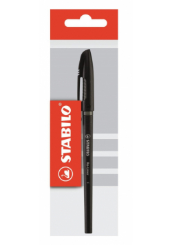 Długopis Stabilo re-liner 868 f czarny
