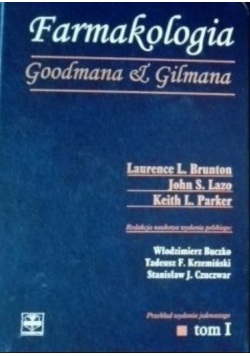 Farmakologia Goodmana & Gilmana Tom 1