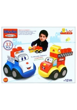 Auto z klockami 33el