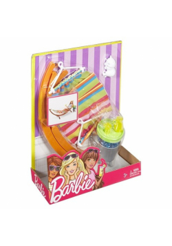 Barbie akcesoria wypoczynkowe hamak