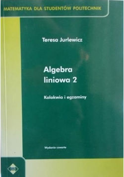 Algebra liniowa Tom 2