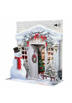 Kartki 3D Holiday Door