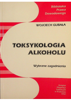 Toksykologia alkoholu